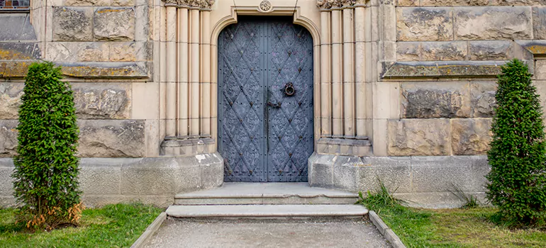 Traditional Double Front Doors in Marco Island, FL